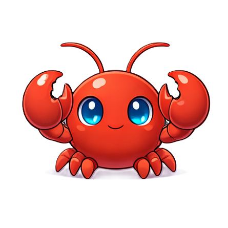 Sophclaw 龙虾 Logo